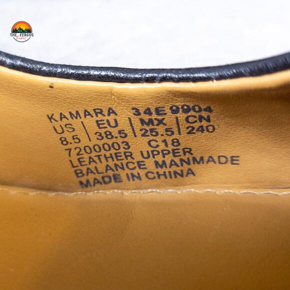 Calvin Klein KAMARA Pump Stiletto Heels Black Leather Corpcore Women's Size 8.5 - Picture 8 of 13